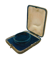 Edwardian Velvet Lined Bracelet Display Jewellery Box Antique c1910