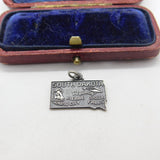 Sterling Silver South Dakota USA Charm Pendant Vintage c1970