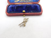 Sterling Silver Spanish Matador Charm Pendant Vintage c1970