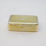 George IV Sterling Silver Gilt Vinaigrette Antique 1827 Birmingham