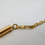 Victorian 9ct Rose Gold Cable Link Chain Necklace Antique c1890s