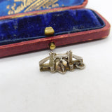 Sterling Silver Tower Bridge London Charm Pendant Vintage c1970