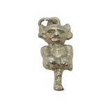 Sterling Silver Lincoln Imp Charm Pendant Vintage c1970