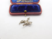 Sterling Silver Trooping the Colour Charm Pendant Vintage c1970