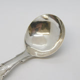 Victorian Sterling Silver Kings Pattern Tea Caddy Spoon Antique Birmingham 1846