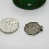 Sterling Silver St Christopher Charm Pendant Vintage c1970