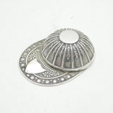 Sterling Silver Novelty Jockey Cap Tea Caddy Spoon Vintage 1967 Sheffield