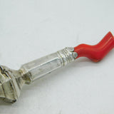 George III Sterling Silver & Coral Baby Rattle with Teether Antique c1760 London