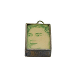Sterling Silver "In Case Of Emergency" Charm Pendant Vintage 1965 London