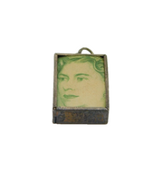 Sterling Silver "In Case Of Emergency" Charm Pendant Vintage 1965 London