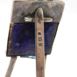 Victorian Sterling Silver Dolls House Portrait Easel Antique 1901 Birmingham