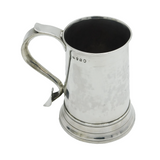 George III Sterling Silver Pint Tankard Antique 1796 London Peter & Ann Bateman