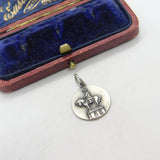 Sterling Silver Italian Statue Charm Pendant Vintage c1970