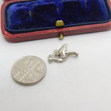 Sterling Silver Ostrich Charm Pendant Vintage c1970