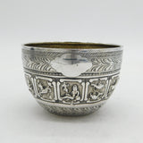 Victorian Sterling Silver Zodiac Signs Bowl Antique 1886 London
