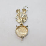 Sterling Silver CHIM Alarm Clock With Cockerel Inside Charm Vintage c1970