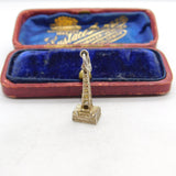 Sterling Silver Blackpool Tower Charm Pendant Vintage c1970
