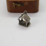 Sterling Silver Church Gates Charm Pendant Vintage c1970