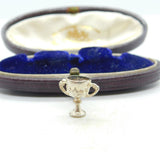 Sterling Silver Winning Cup Charm Pendant Vintage c1970