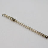20th Century Sterling Silver Propelling 'Swizzle Stick' Cocktail Stir Fob c1920