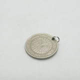 Silver 50 Reichspfennig Weimar Republic German Coin Charm Antique 1931 Deco