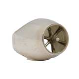Studio Sterling Silver Propeller Form Signet Ring Vintage c1970s
