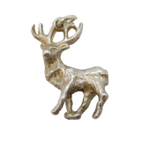 Sterling Silver Stag Deer Charm Pendant Vintage c1970s