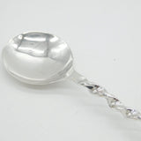 Sterling Silver Cocktail Mixing Spoon & Ice Crusher Vintage Birmingham