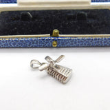 Sterling Silver Dutch Windmill Charm Pendant Vintage c1970