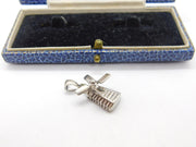 Sterling Silver Dutch Windmill Charm Pendant Vintage c1970