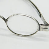 George III Pair of Sterling Silver Wig Spectacles Antique c1820 London