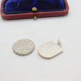 Sterling Silver and Coloured Enamel Travel Shield Geneva Charm Vintage c1970
