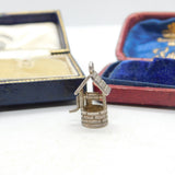Sterling Silver Magic Wishing Well Charm Pendant Vintage c1970