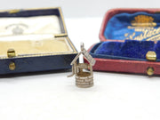 Sterling Silver Magic Wishing Well Charm Pendant Vintage c1970