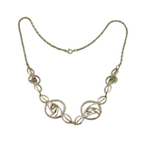 Sterling Silver Carrick Rennie Mackintosh Celtic Style Necklace Vintage 1994