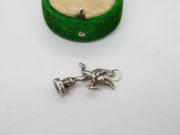 Sterling Silver Eros the Archer Charm Pendant Vintage c1970
