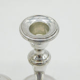 Pair of Sterling Silver Table Candlesticks Vintage 1982 Birmingham