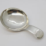 George III Sterling Silver Tea Caddy Spoon Antique 1804 London Josiah Snatt