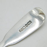 Candian Provincial Georgian Sterling Silver Tablespoon Antique Nova Scotia