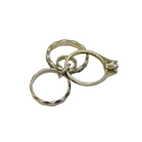 Sterling Silver Wedding, Engagement & Eternity Rings Charm Vintage c1970s