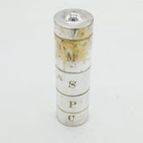Victorian Silver Plated Travelling Combination Spice Tower Antique c1880s