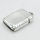Boer War Victorian Sterling Silver Coin Set Vesta Case Antique 1900 London
