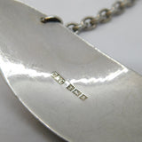 Sterling Silver Port Decanter Label Vintage 1964 Birmingham
