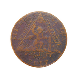 18th Century Prince of Wales Investiture Masonic Medal Antique 1790