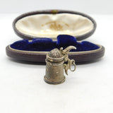 Sterling Silver Little Beer Tankard Charm Pendant Vintage c1970