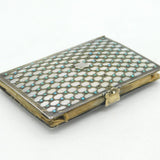 19th Century Sterling Silver, Pearl & Turquoise Aide Memoire Antique c1830s