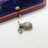 Sterling Silver Water Jug Charm Pendant Vintage c1970