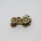 Sterling Silver Opening Motor Car Charm Pendant Vintage c1970