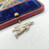 Sterling Silver Pied Piper Charm Pendant Vintage c1970