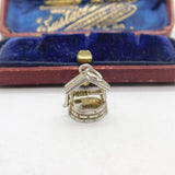 Sterling Silver Magic Wishing Well Charm Pendant Vintage c1970